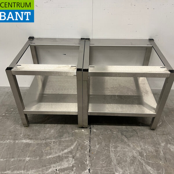 RVS Onderstel met onderschap 110 x 55,5 x 57 cm Horeca
