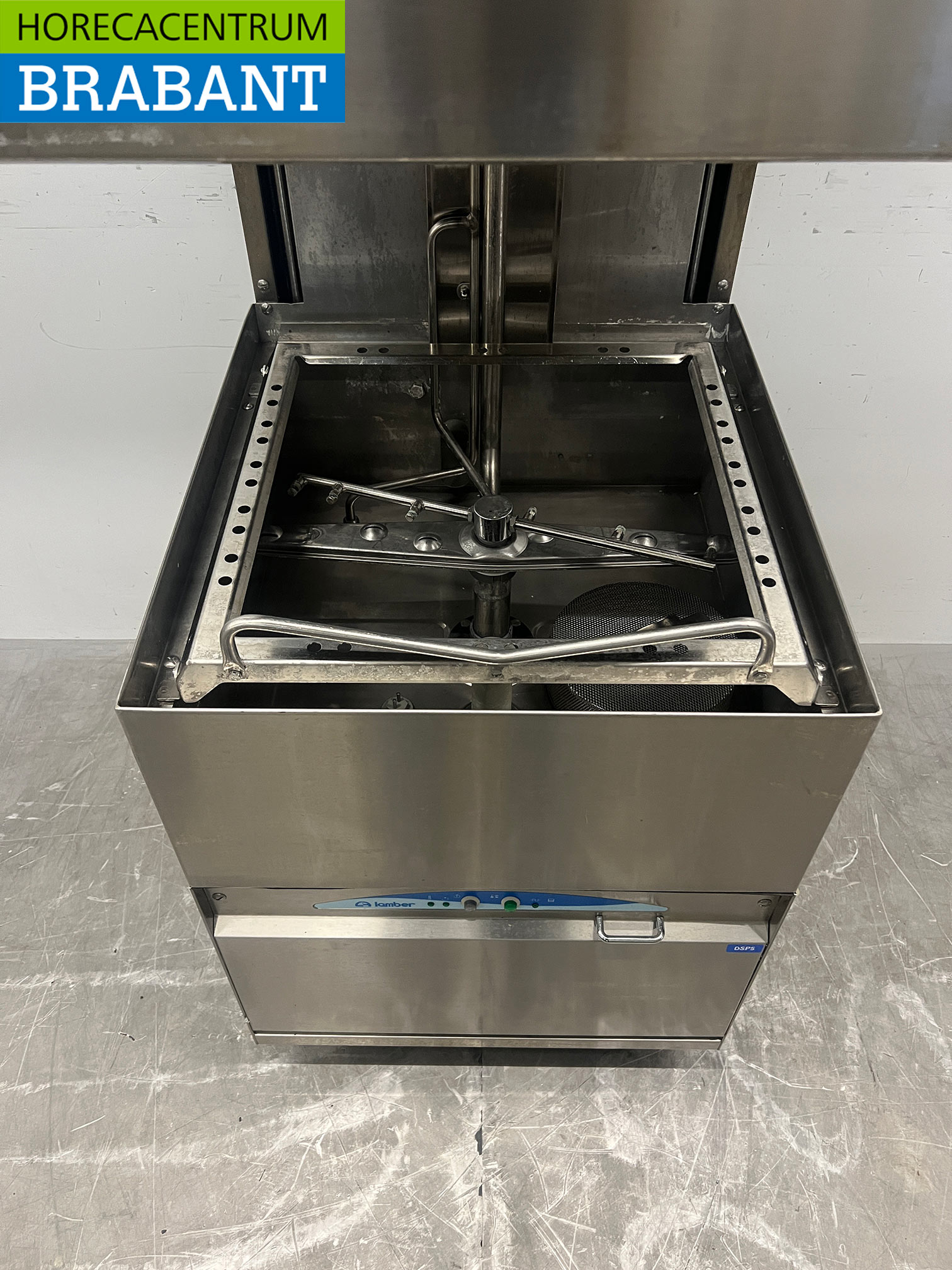 RVS Lamber Doorschuifvaatwasser 400V Horeca - Afbeelding 4