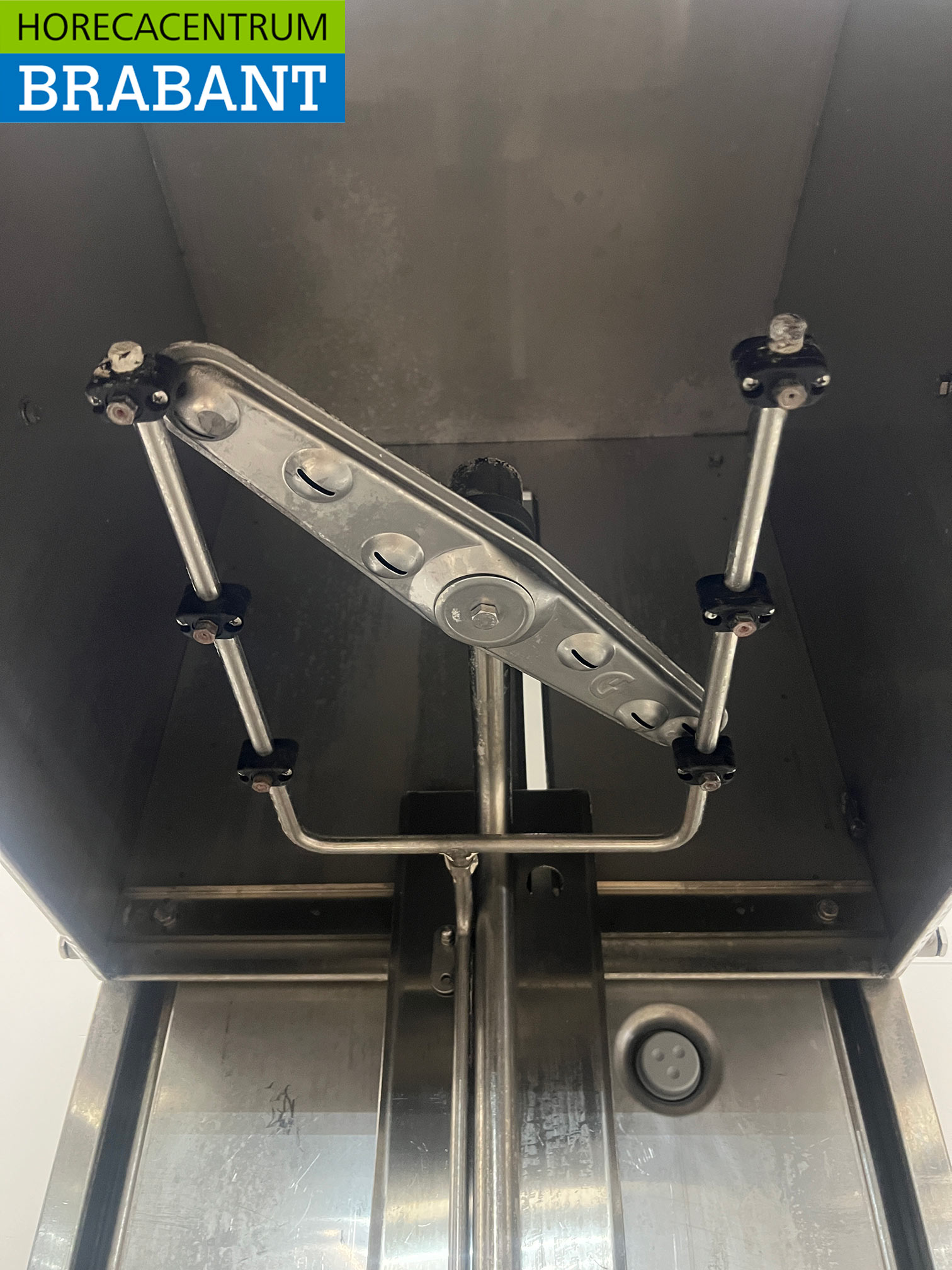 RVS Lamber Doorschuifvaatwasser 400V Horeca - Afbeelding 5
