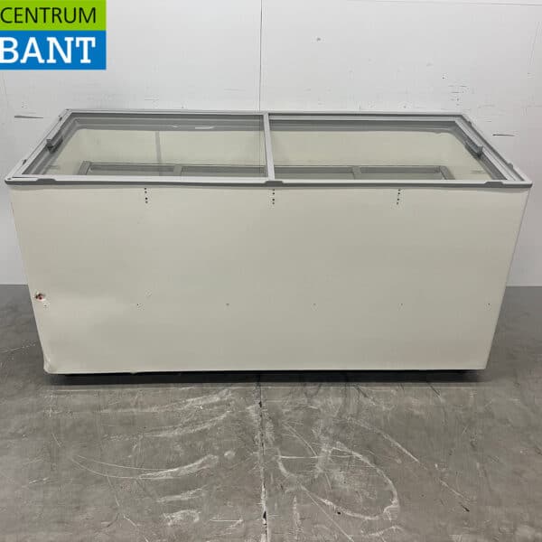 Verrijdbare Combisteel Cuba Schepijsvitrine 13 bakken 230V Horeca