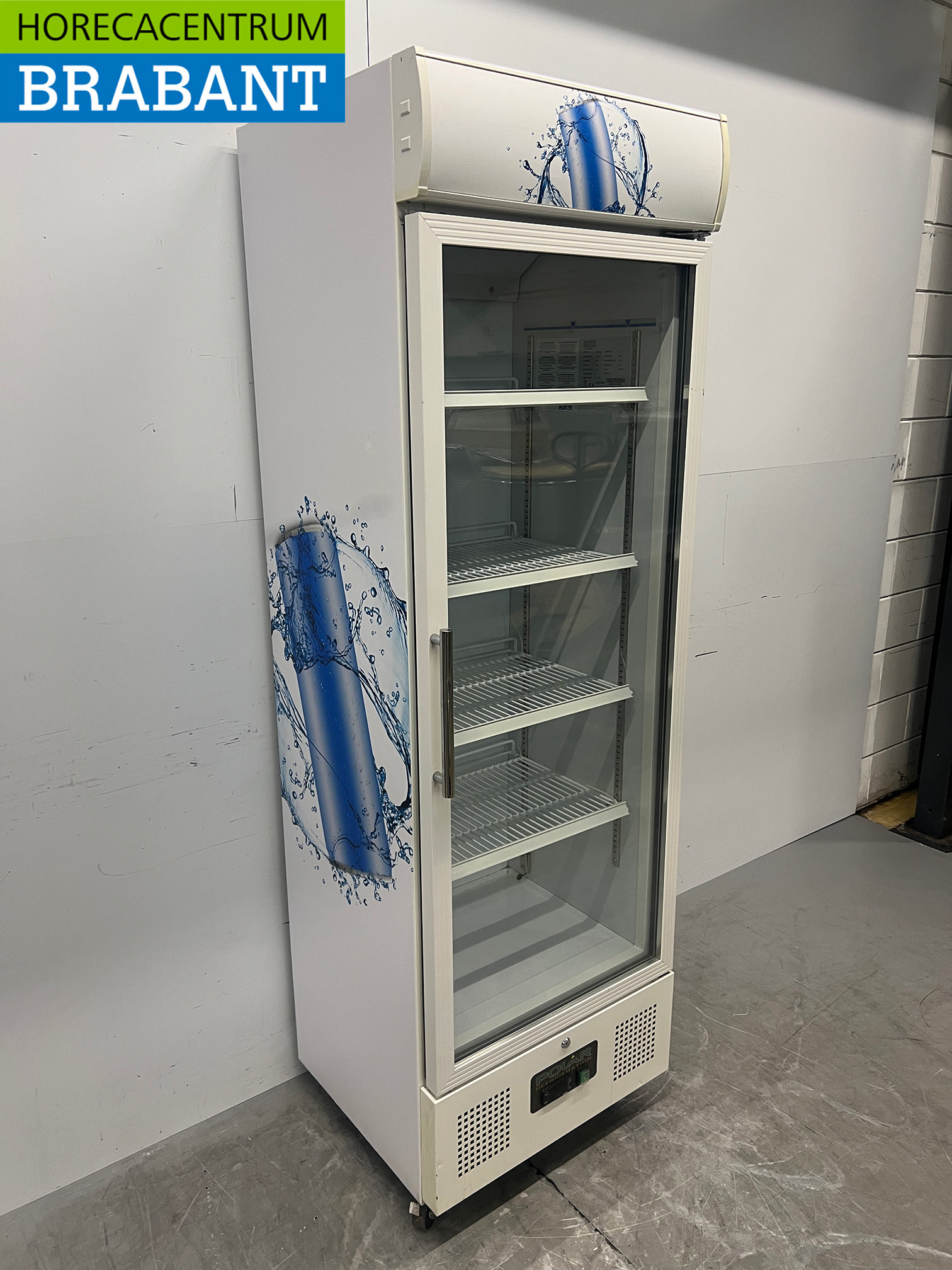 Polar Verrijdbare Glasdeurkoeling 336 liter 230V Horeca - Afbeelding 3
