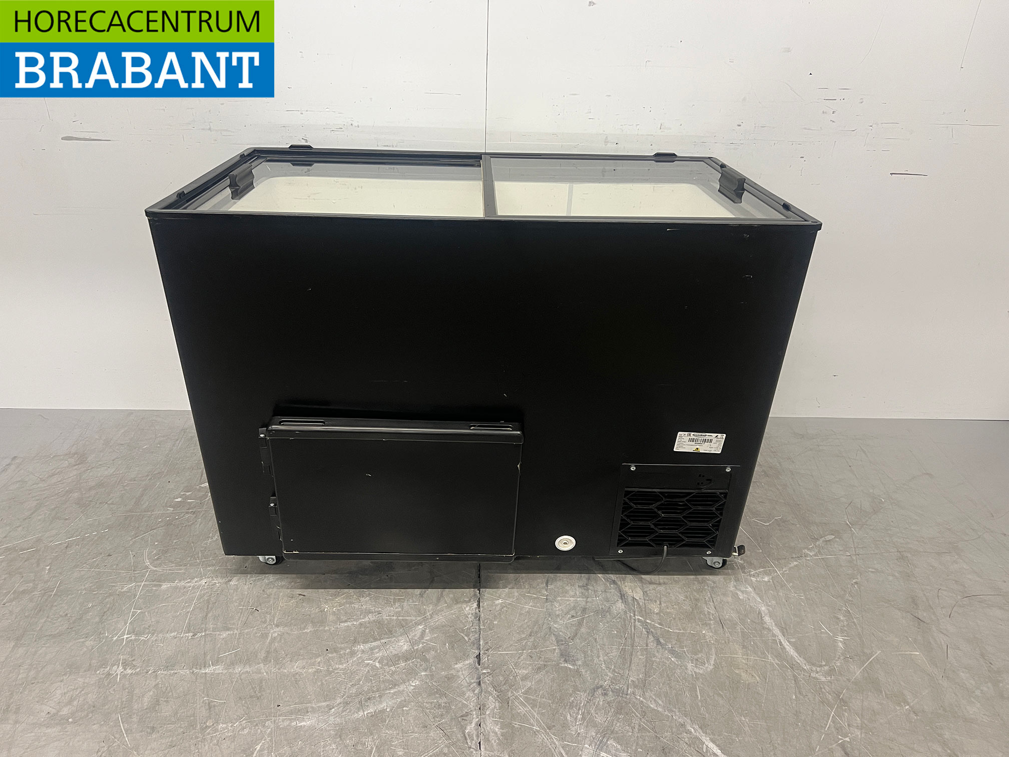 Verrijdbare Combisteel Java Schepijsvitrine 8 bakken 230V Horeca - Afbeelding 7