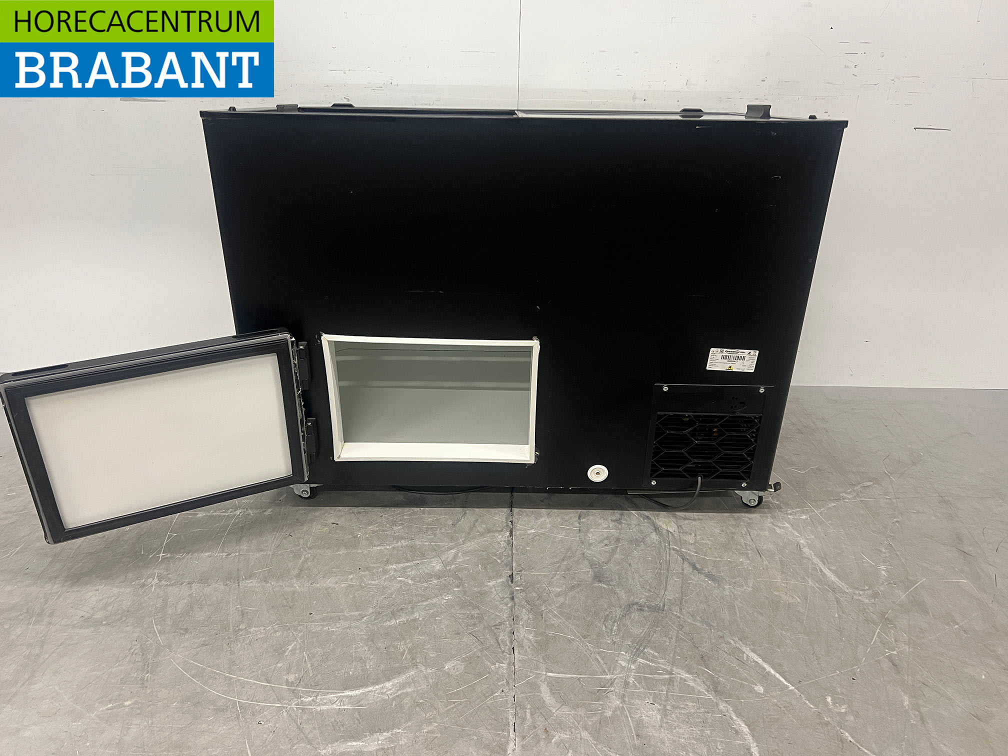 Verrijdbare Combisteel Java Schepijsvitrine 8 bakken 230V Horeca - Afbeelding 8