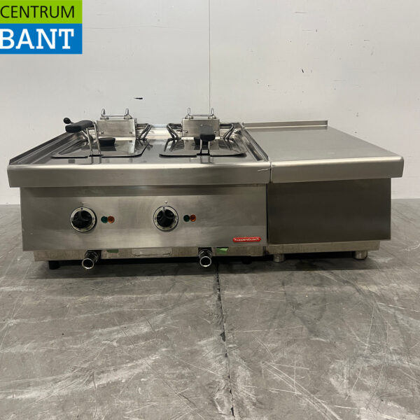 RVS Kupperbusch Dubbele Friteuse 2 x 10 liter 2 x 400V Horeca