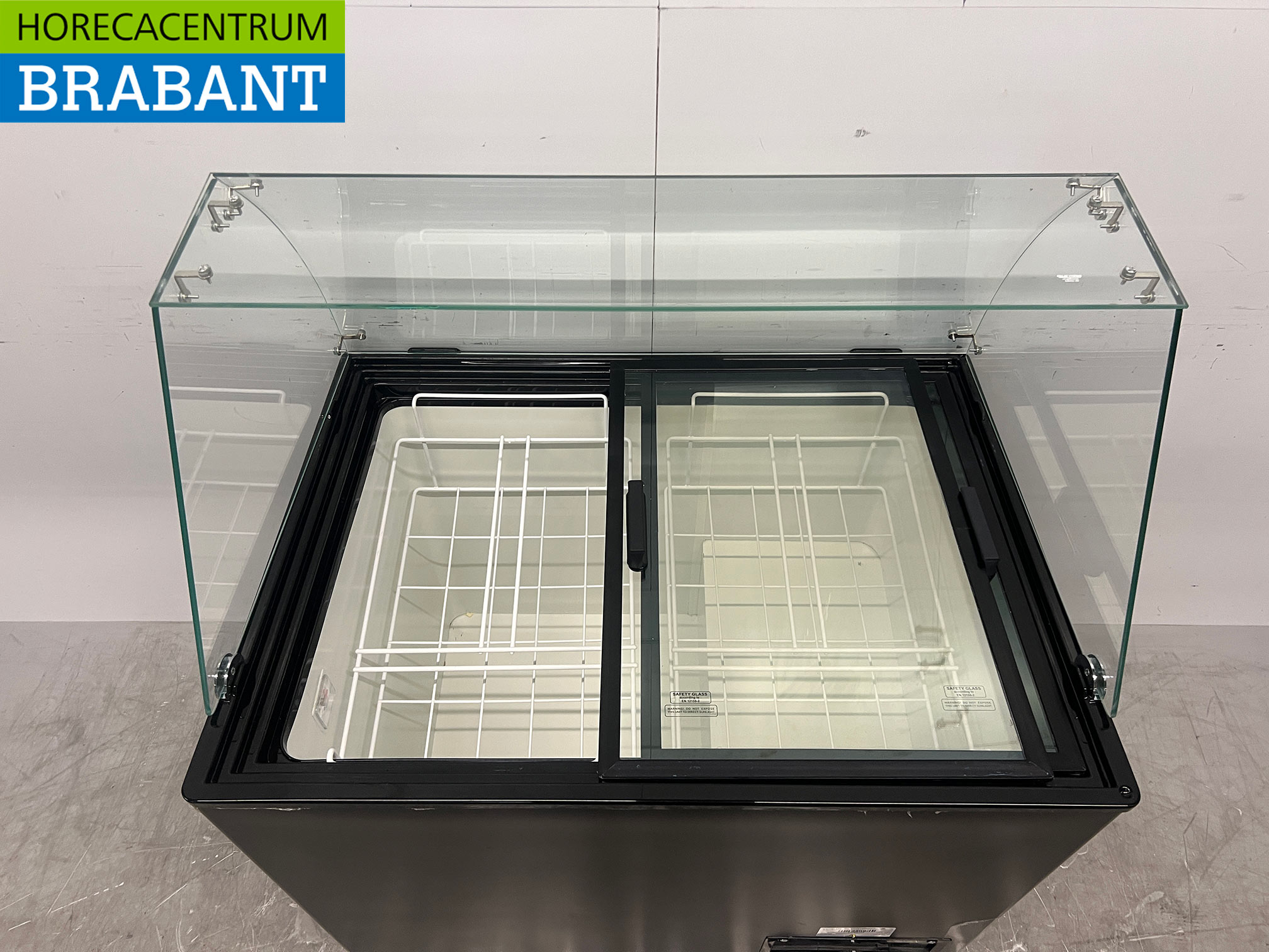 Verrijdbare Combisteel Corsica Schepijsvitrine 6 bakken 230V Horeca - Afbeelding 5