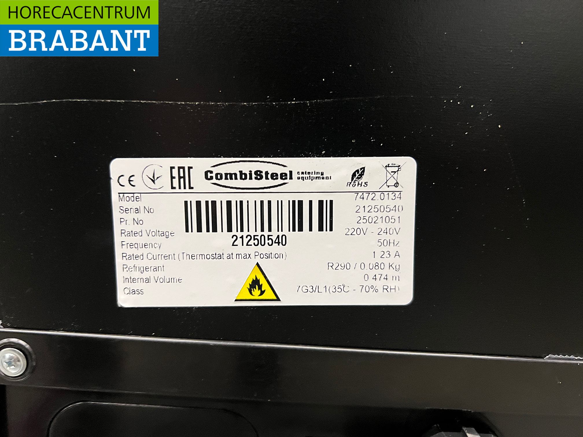 Verrijdbare Combisteel Tenerife Schepijsvitrine 10 bakken 230V Horeca - Afbeelding 7