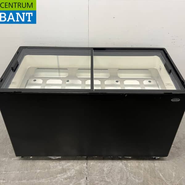 Verrijdbare Combisteel Tenerife Schepijsvitrine 10 bakken 230V Horeca