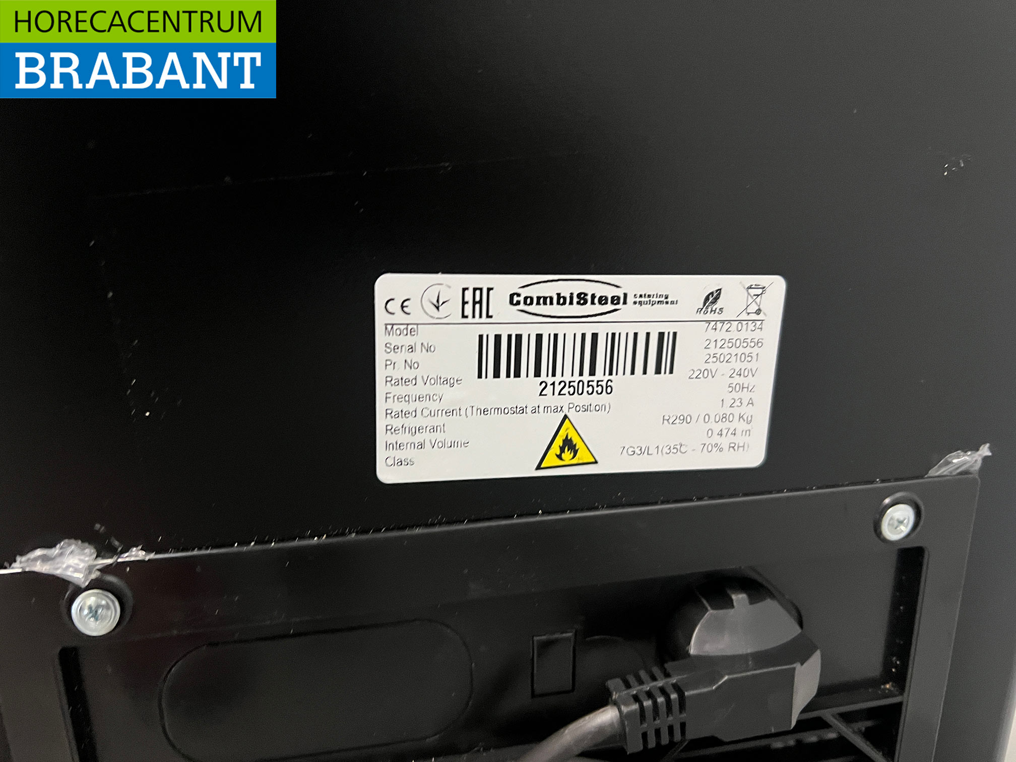 Verrijdbare Combisteel Tenerife Schepijsvitrine 10 bakken 230V Horeca - Afbeelding 6