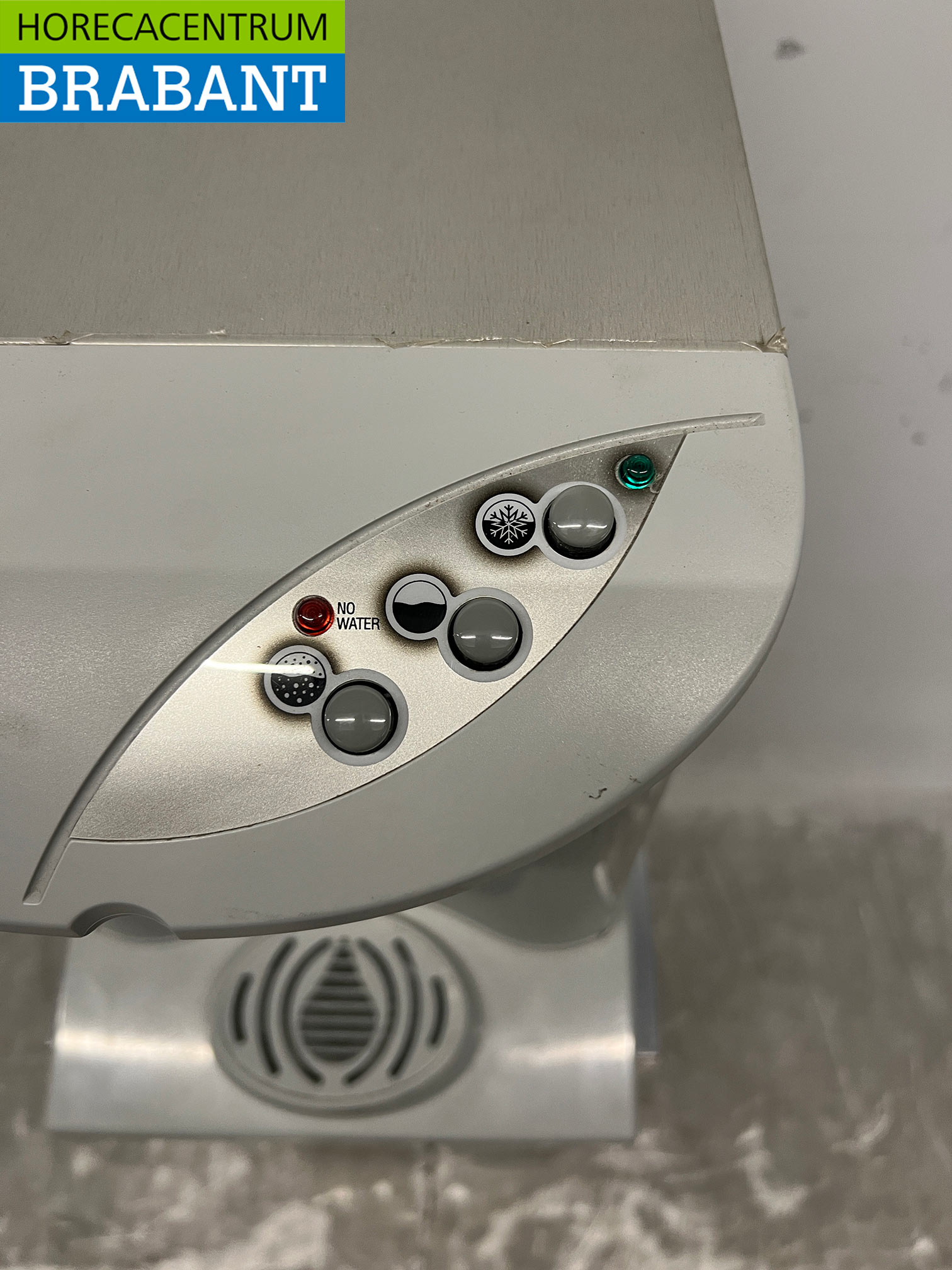 RVS Cosmetal Waterkoeler met onderstel en bekerdispenser 230V Horeca - Afbeelding 4