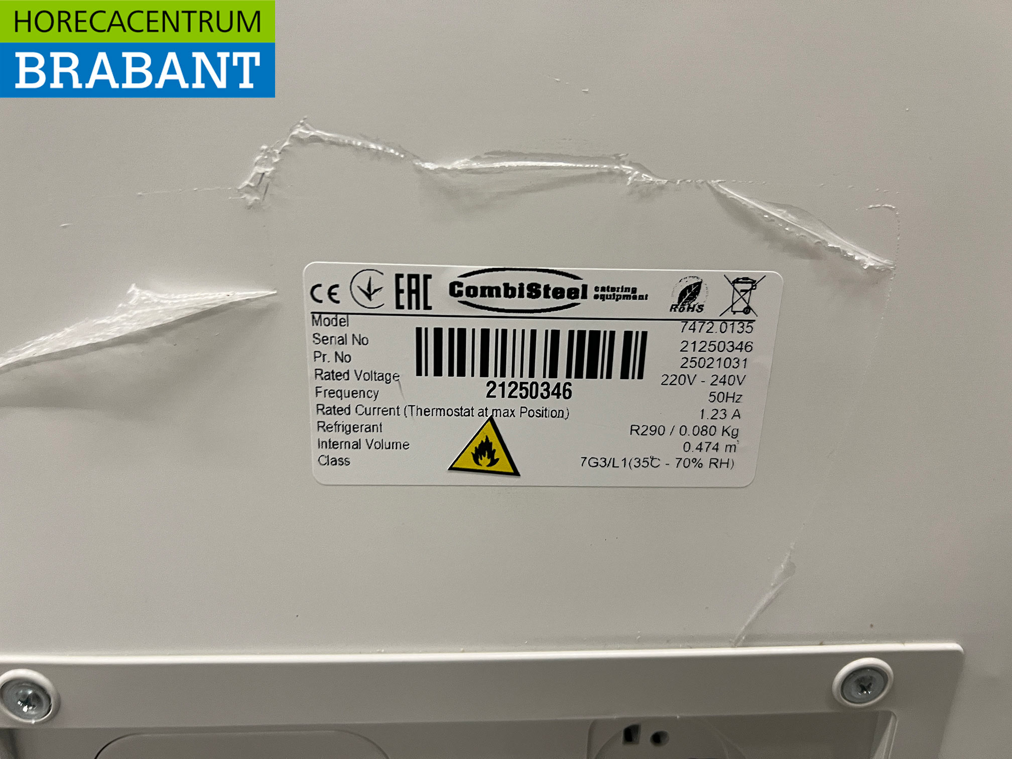 Verrijdbare Combisteel Tenerife Schepijsvitrine 10 bakken 230V Horeca - Afbeelding 7