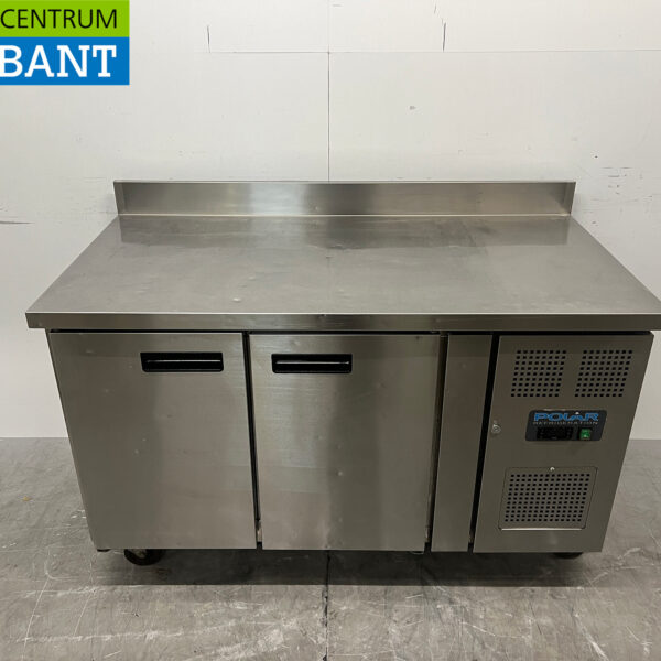 RVS Polar Verrijdbare Vrieswerkbank 136 cm 230V Horeca