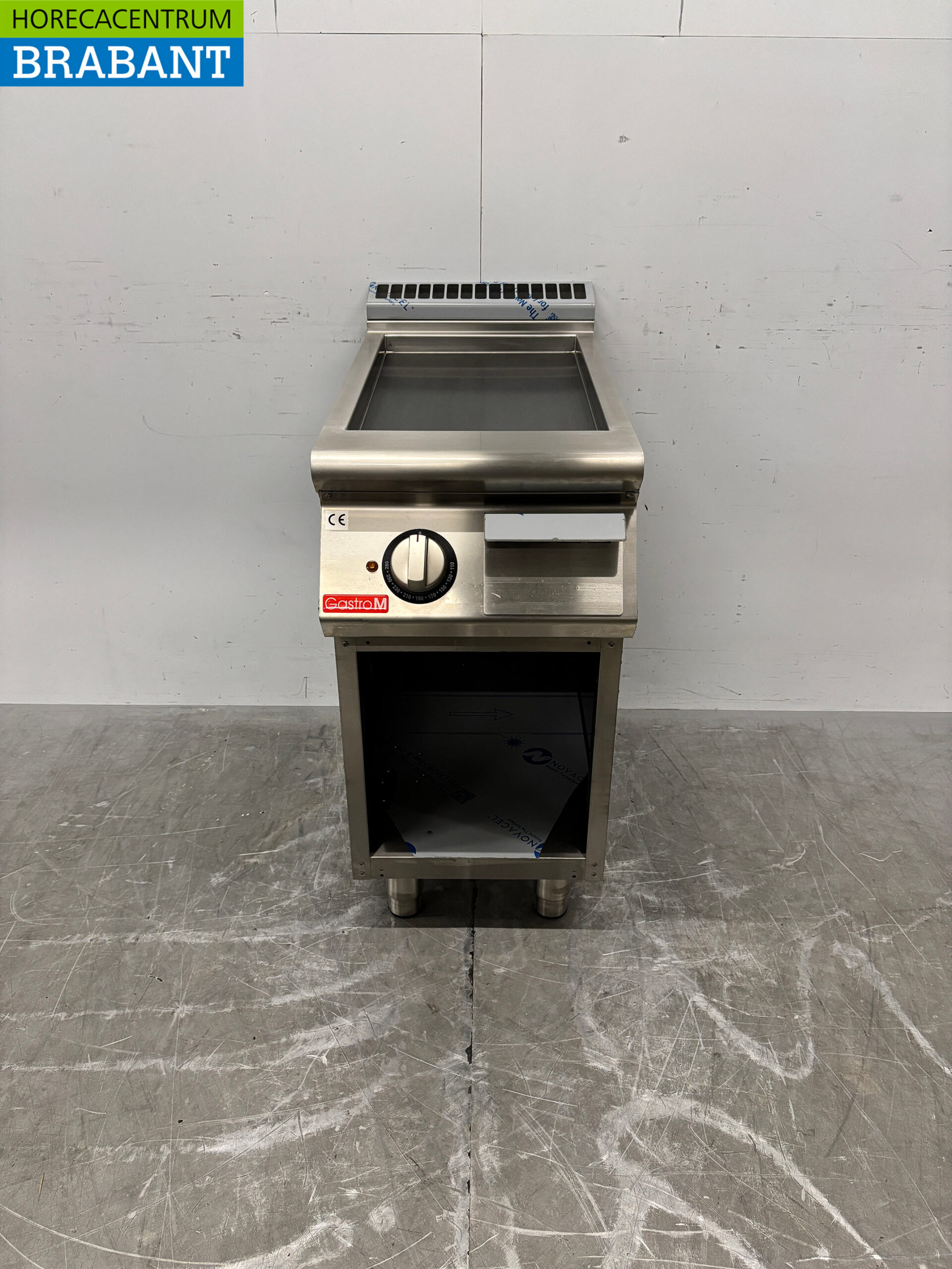 RVS Gastro M Gladde Bakplaat 40 cm 400V Horeca