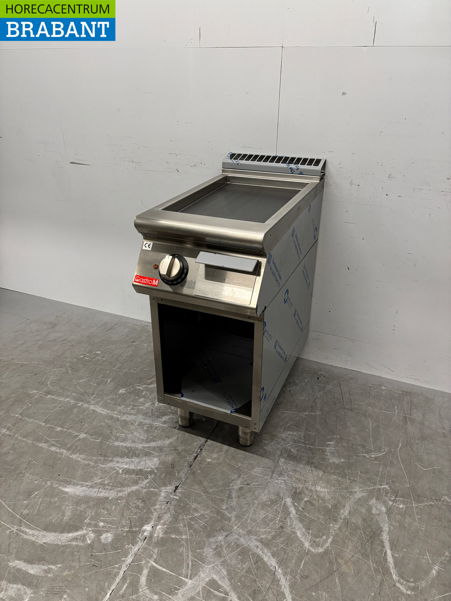 RVS Gastro M Gladde Bakplaat 40 cm 400V Horeca - Afbeelding 2