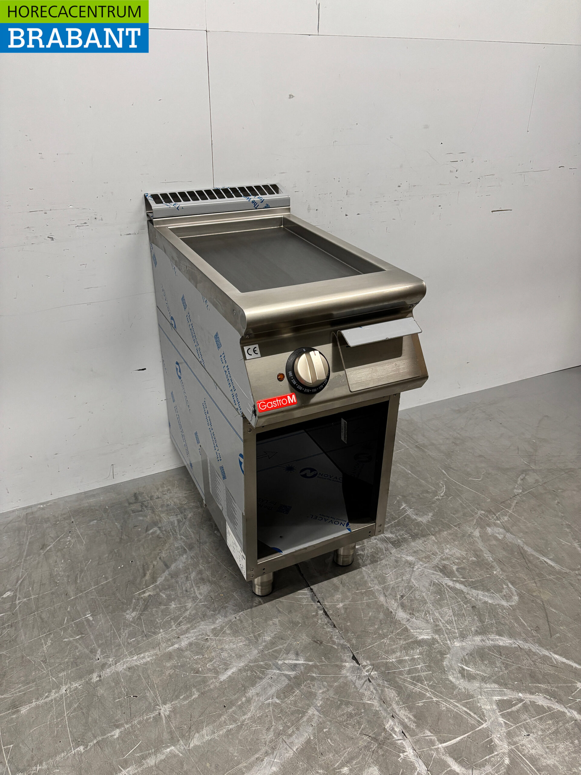 RVS Gastro M Gladde Bakplaat 40 cm 400V Horeca - Afbeelding 3