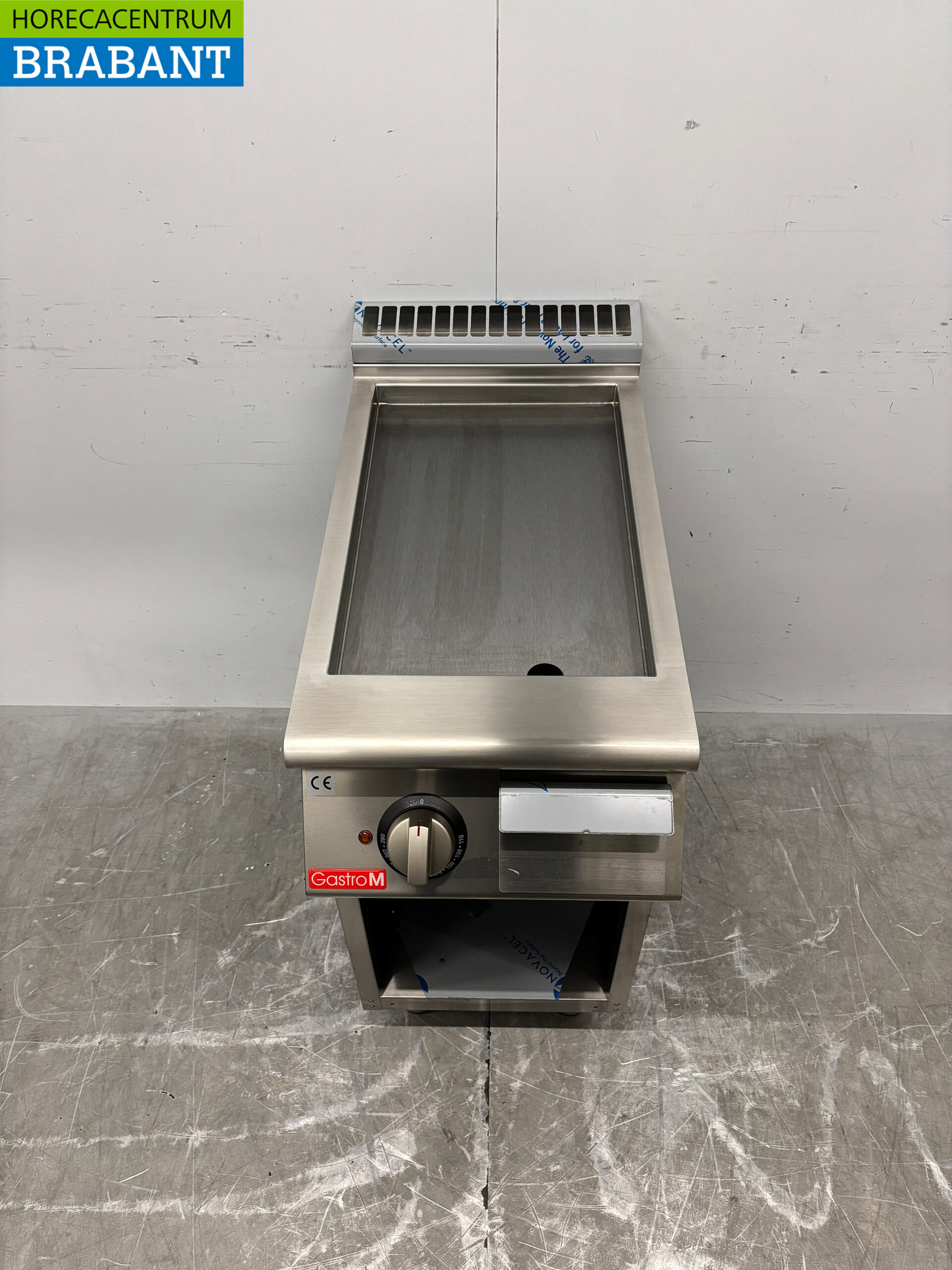 RVS Gastro M Gladde Bakplaat 40 cm 400V Horeca - Afbeelding 4