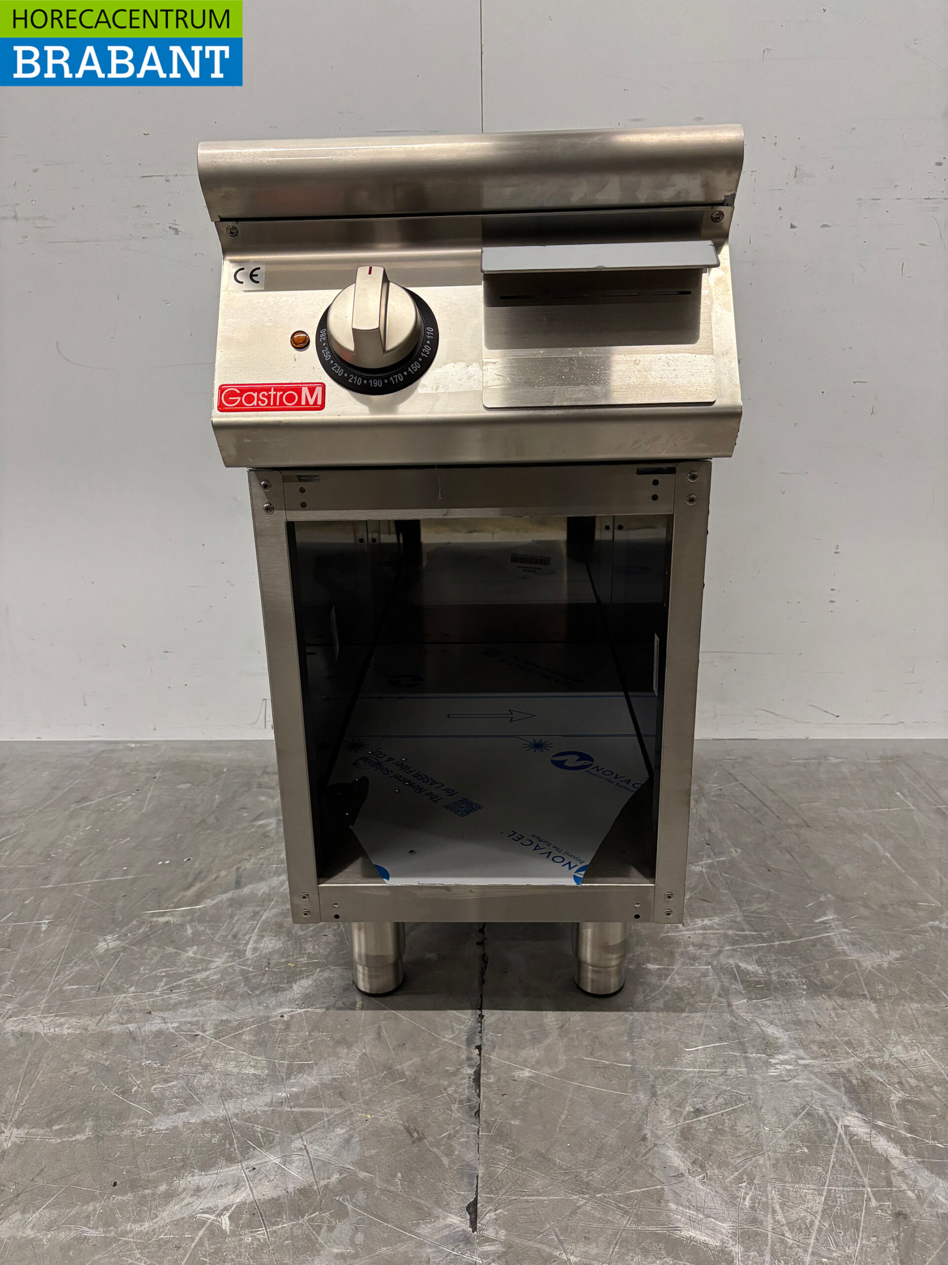 RVS Gastro M Gladde Bakplaat 40 cm 400V Horeca - Afbeelding 5
