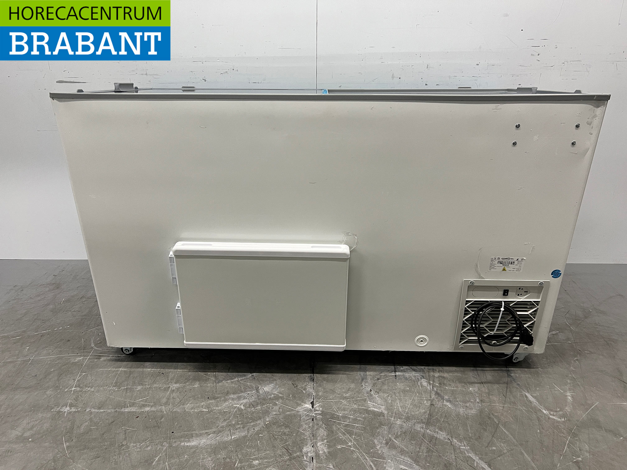 Verrijdbare Combisteel Curacao Schepijsvitrine 10 bakken 230V Horeca - Afbeelding 6