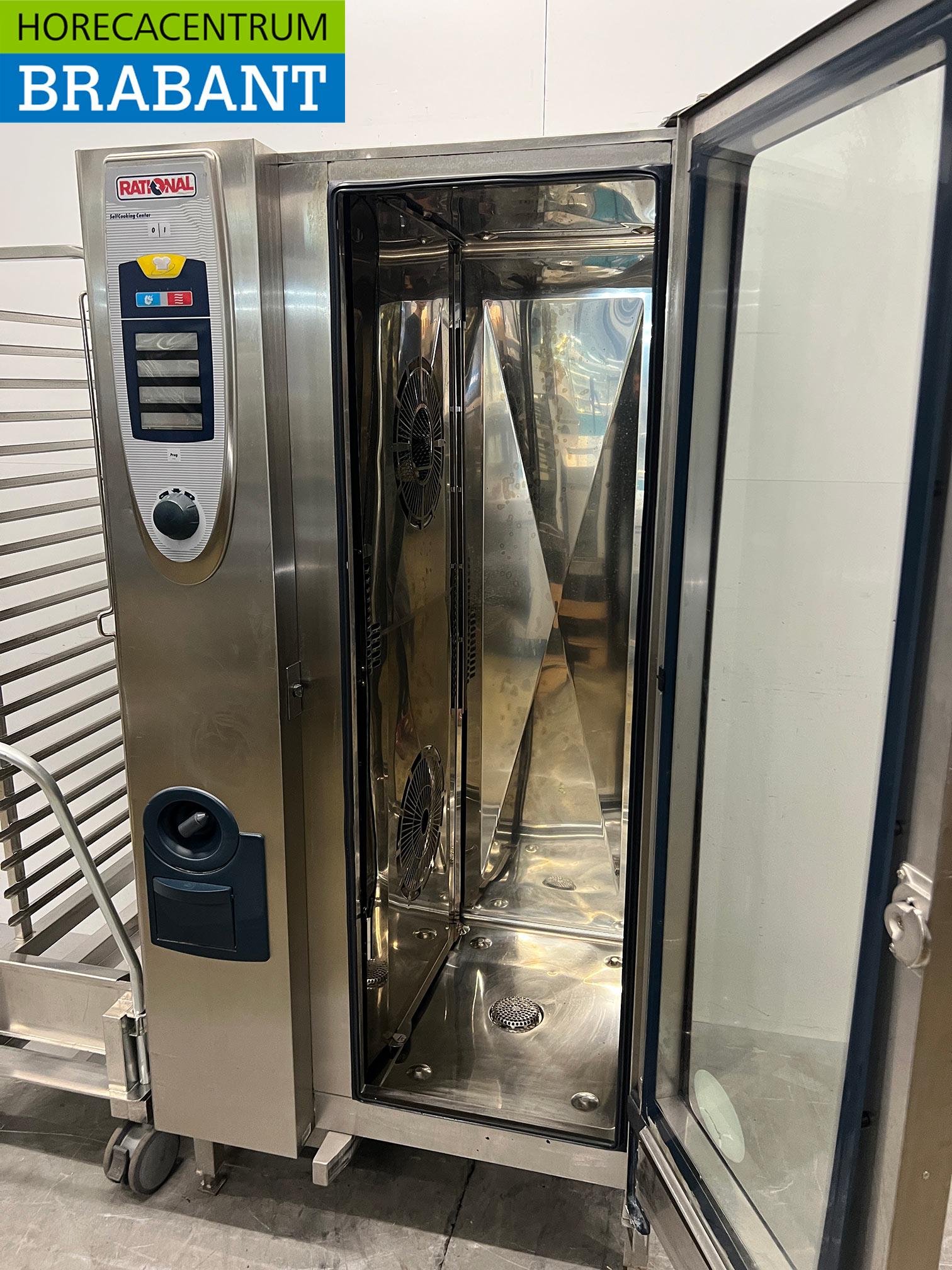 RVS Rational SCC 201 Combisteamer 20 x 1/1 GN 400V Horeca - Afbeelding 6