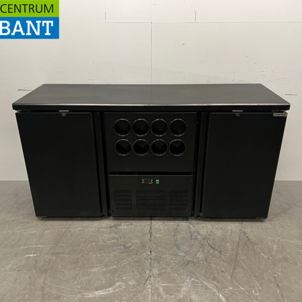 Topcold Flessennest en 2 Deuren 167 cm 230V Horeca