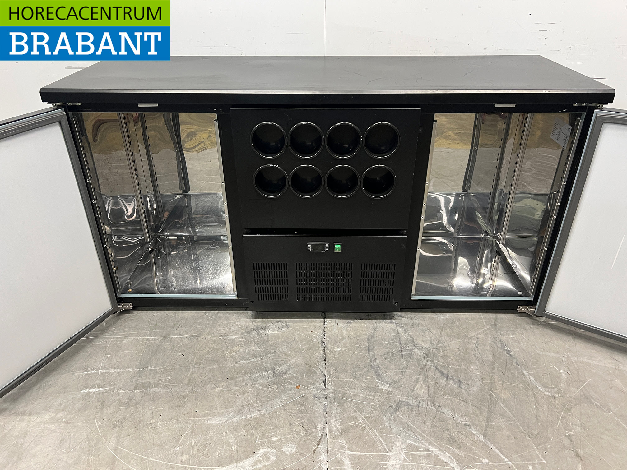 Topcold Flessennest en 2 Deuren 167 cm 230V Horeca - Afbeelding 4