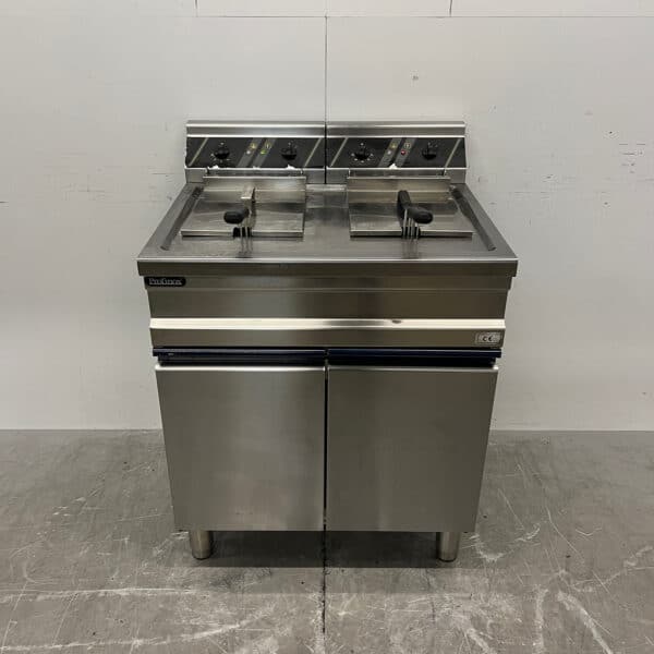 RVS Profinox Dubbele Friteuse 2 x 12 liter 2 x 400V Horeca