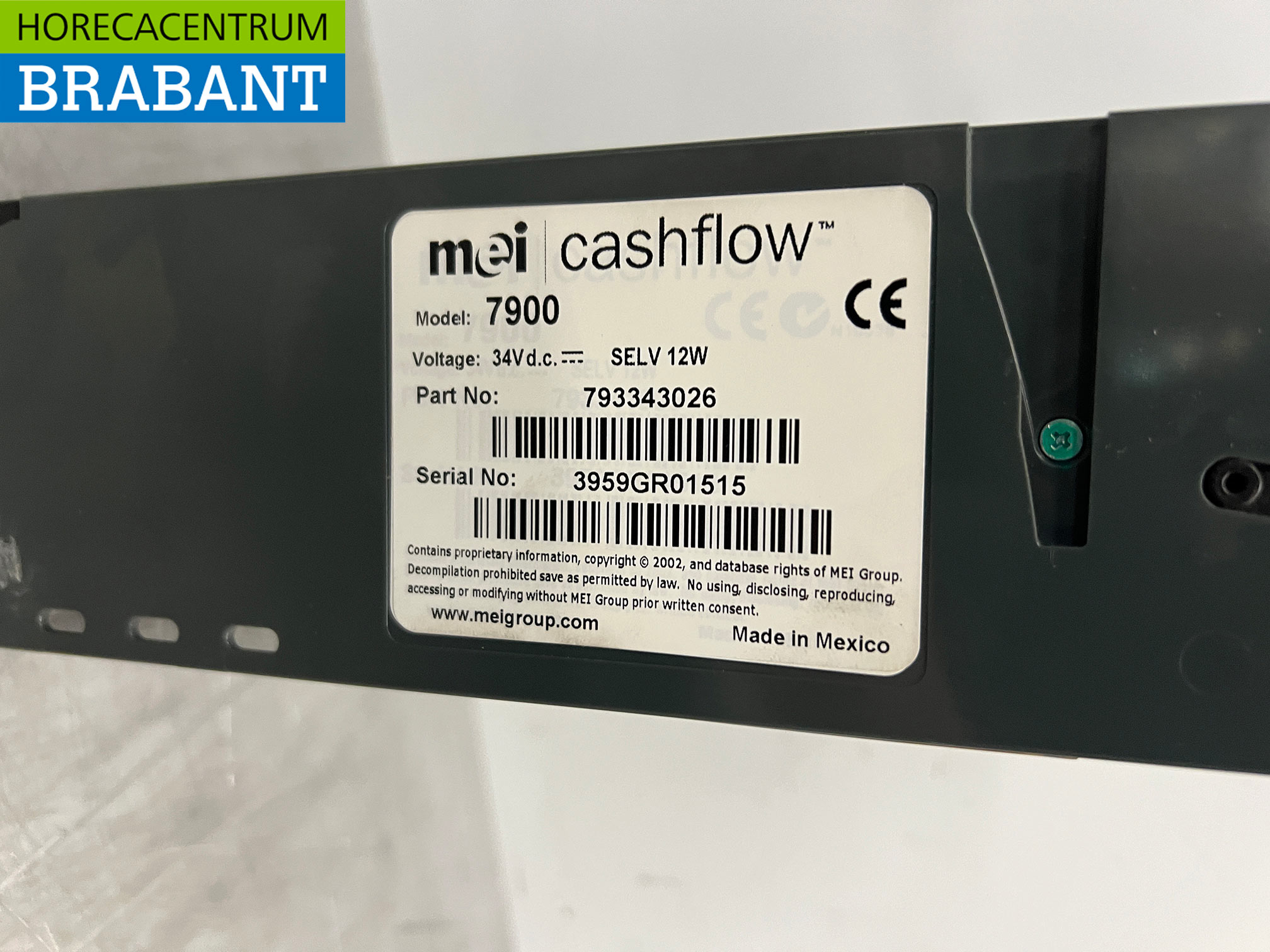 MEI Cashflow 7000 Muntproever Horeca - Afbeelding 6
