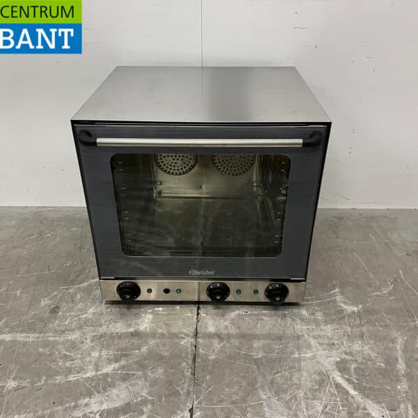 RVS Bartscher Heteluchtoven met grillfunctie 4 x 44,5/33 cm 230V Horeca