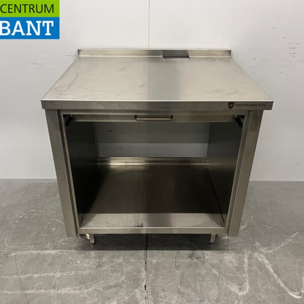 RVS Werktafel Tafel 90 x 75 x 90,5 cm Horeca