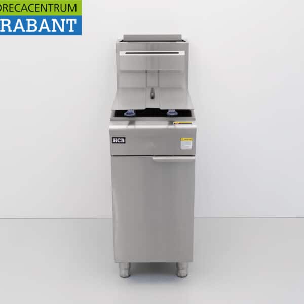 HCB RVS Friteuse 23 liter 4 branders 35,2 kW Aardgas 39,5 cm Horeca