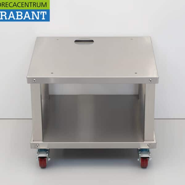 HCB RVS Verrijdbare machinetafel 48,5 x 53 x 43,5 cm Horeca