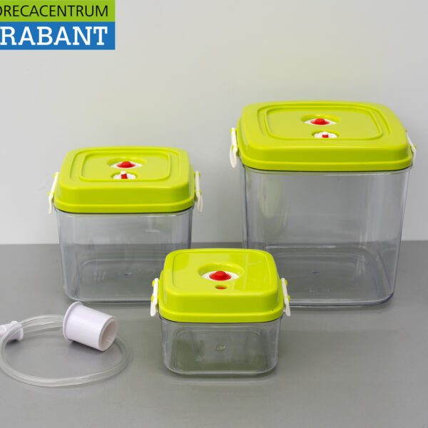 HCB Set van 3 vacuümbakjes ten behoeve van een vacuummachine Horeca