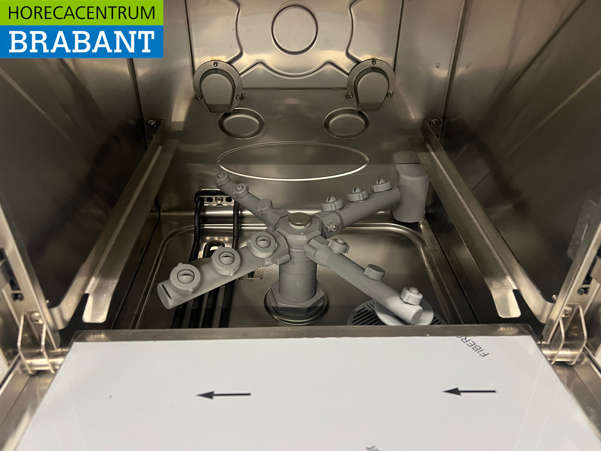 RVS Buffalo Glazenspoelmachine met zeeppompen 230V Horeca - Afbeelding 5