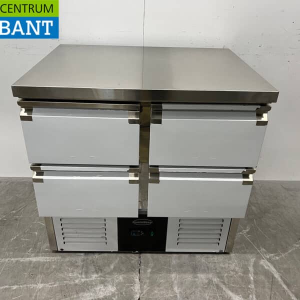 Combisteel Koelwerkbank 4 Laden 90 cm 230V Horeca