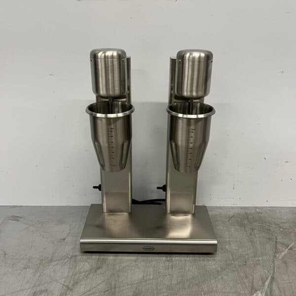 RVS Combisteel Dubbele Milkshake Mixer 2 x 1 liter 230V Horeca