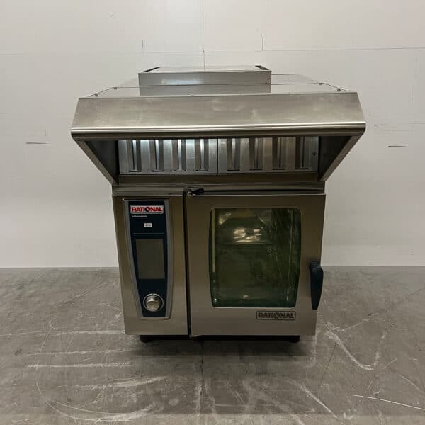RVS Rational Self Cooking Center Combisteamer met condenskap 6 x 1/1 GN 400V + 230V Horeca