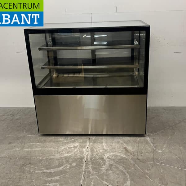 RVS Polar Verrijdbare Gebaksvitrine Vitrine