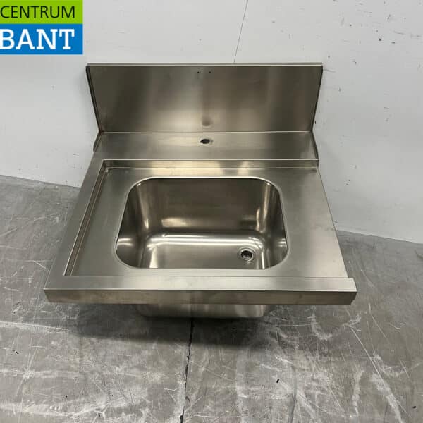 RVS Aanvoerblad t.b.v. doorschuifvaatwasser 70 x 72,5 cm Horeca