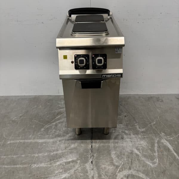 RVS Metos Elektrisch 2 Pits Fornuis 40 cm 400V Horeca