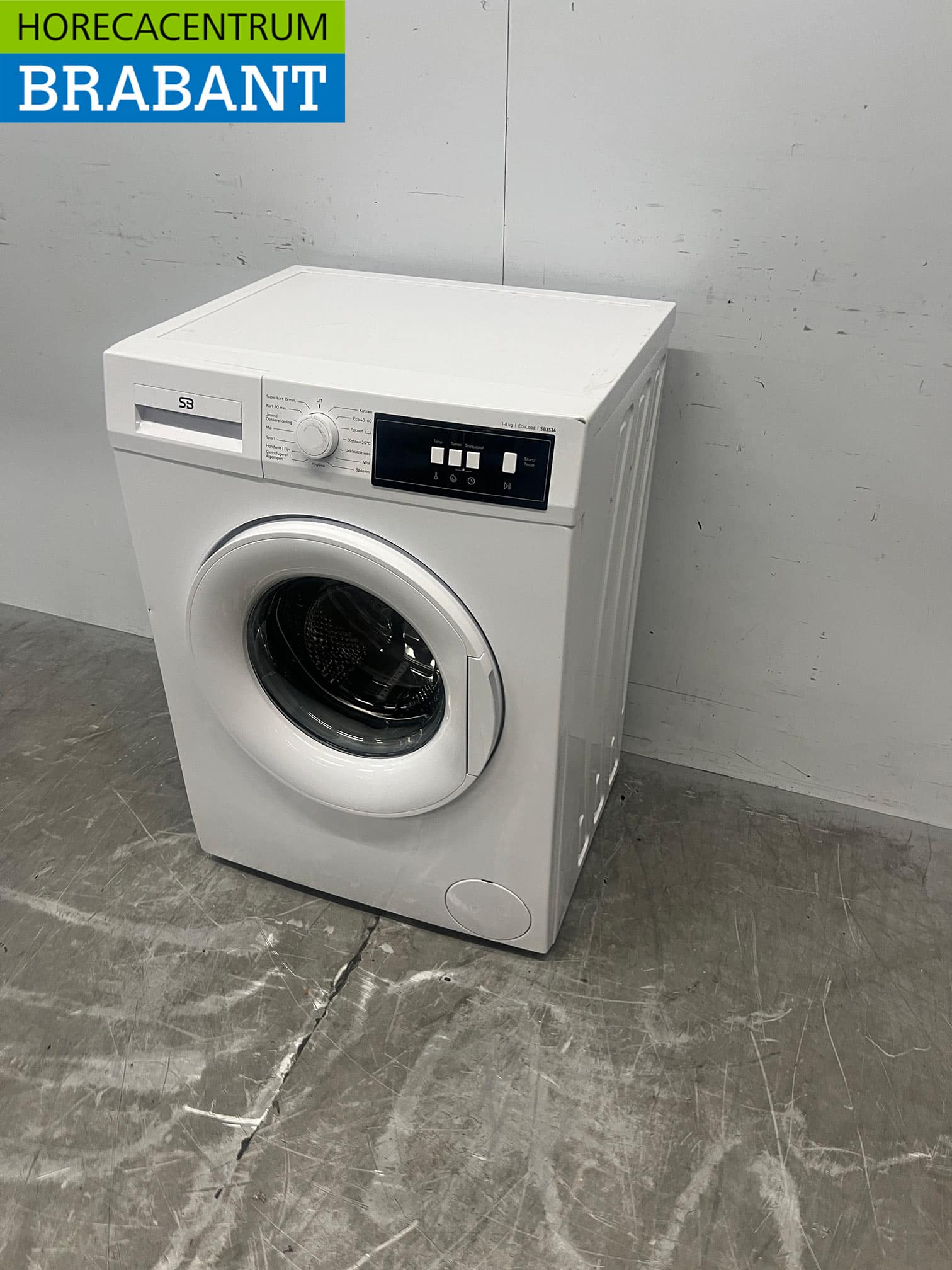 SB Wasmachine 6 kg 1200 tpm 230V Horeca - Afbeelding 2
