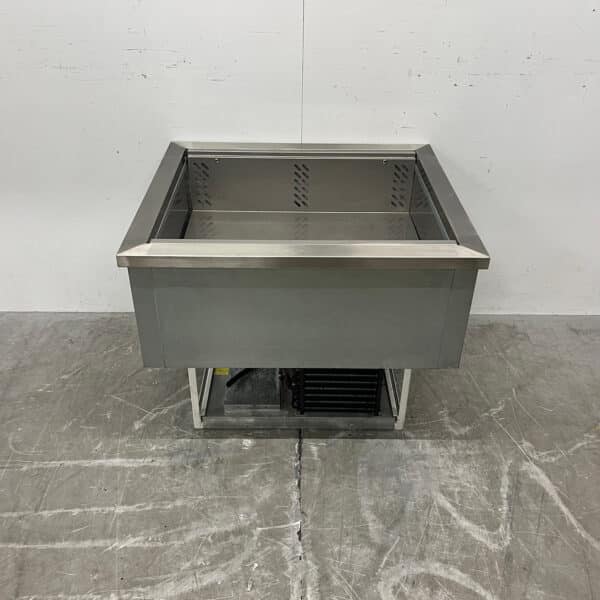 RVS Drop In Saladiere Koelbak 2 x 1/1 GN 79 cm 230V Horeca