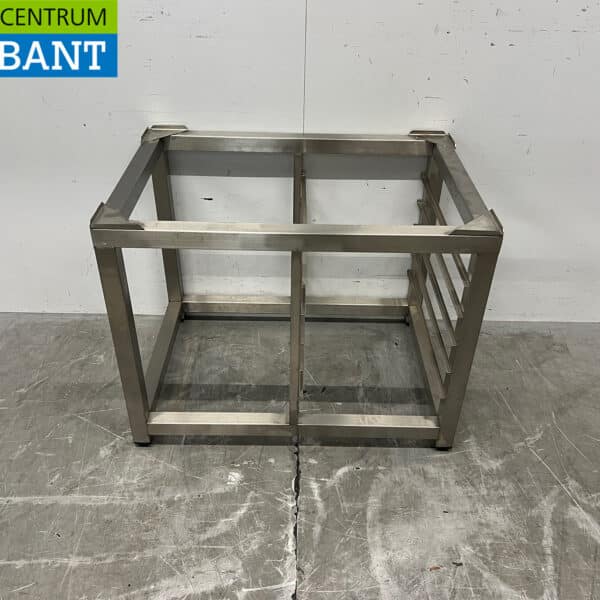 RVS Onderstel met regaal 77 x 53,5 x 60 cm Horeca