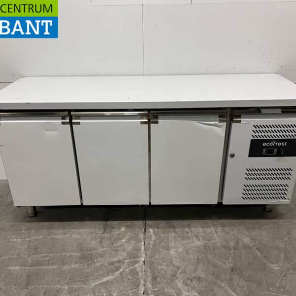 RVS Ecofrost Koelwerkbank 3 Deuren 179,5 x 60 cm 230V Horeca
