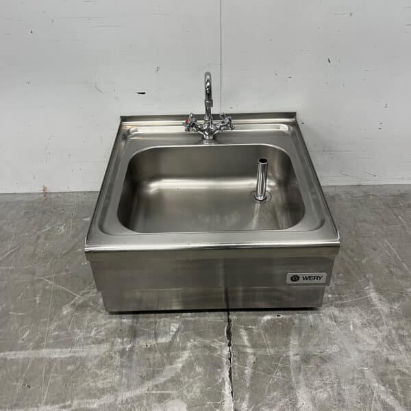 RVS Wery Spoelbak met kraan 60 x 60 x 30,5 cm Horeca