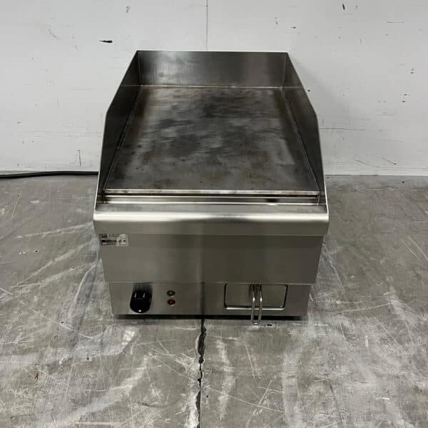 RVS Mareno Gladde Bakplaat 40 cm 400V Horeca