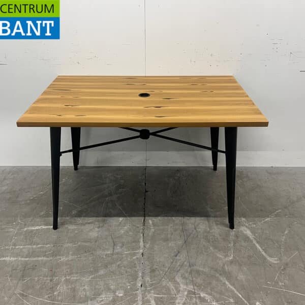 Bolero FT954 Terrastafel Tafel Licht Hout 120 x 76 x 76 cm Horeca