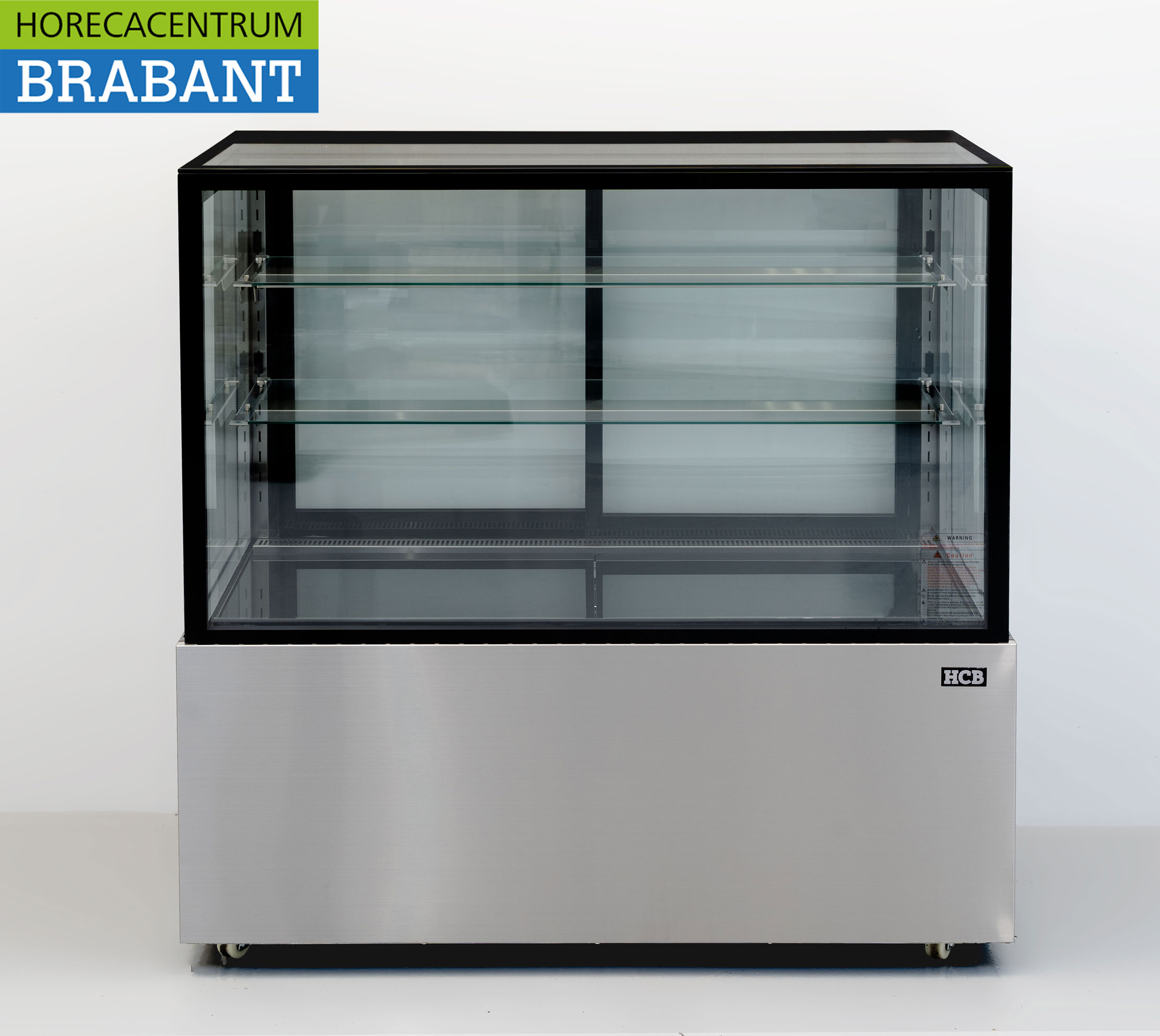 HCB Verrijdbare gebaksvitrine 406 liter 120 cm 230V Horeca