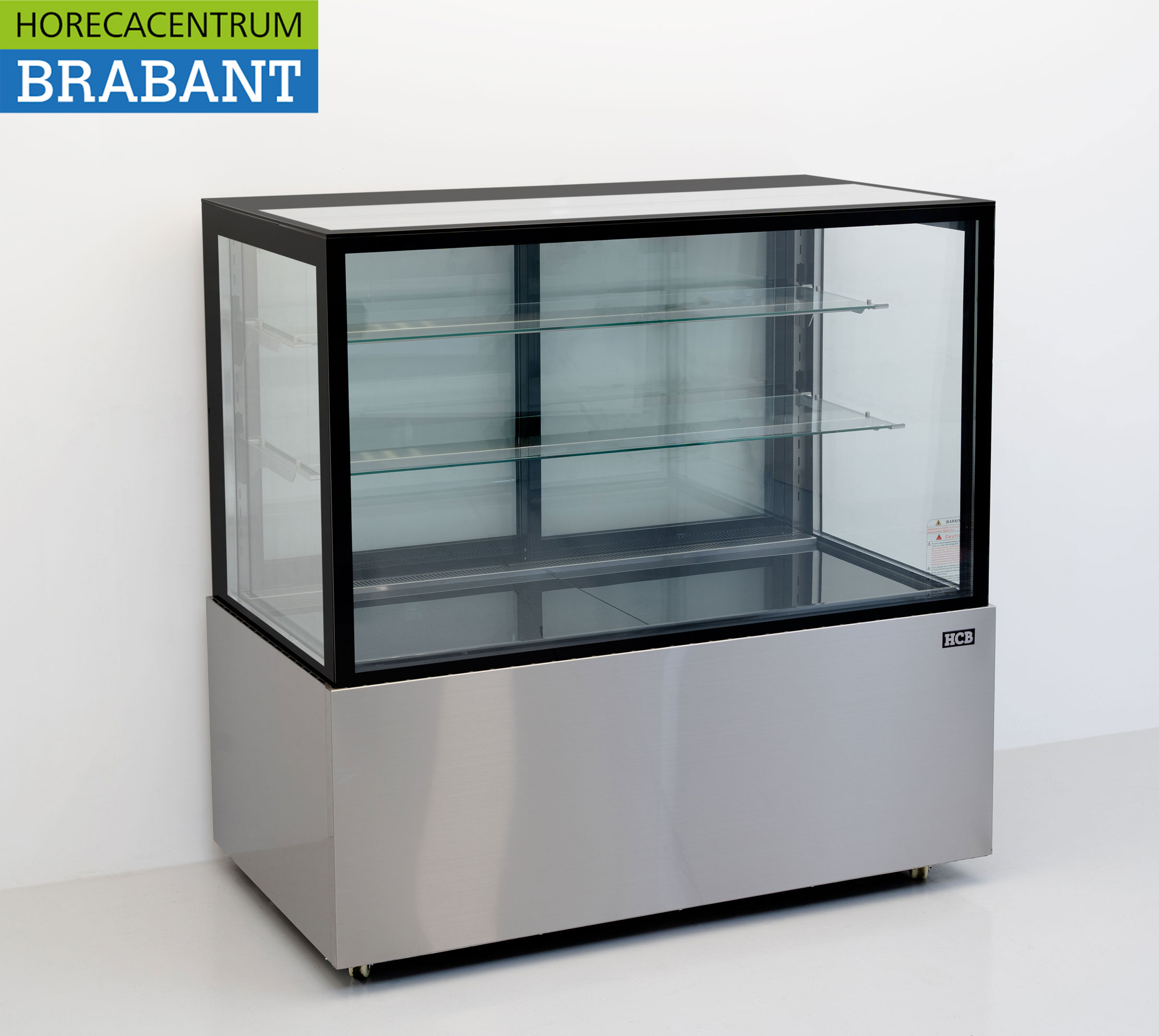 HCB Verrijdbare gebaksvitrine 406 liter 120 cm 230V Horeca - Afbeelding 3