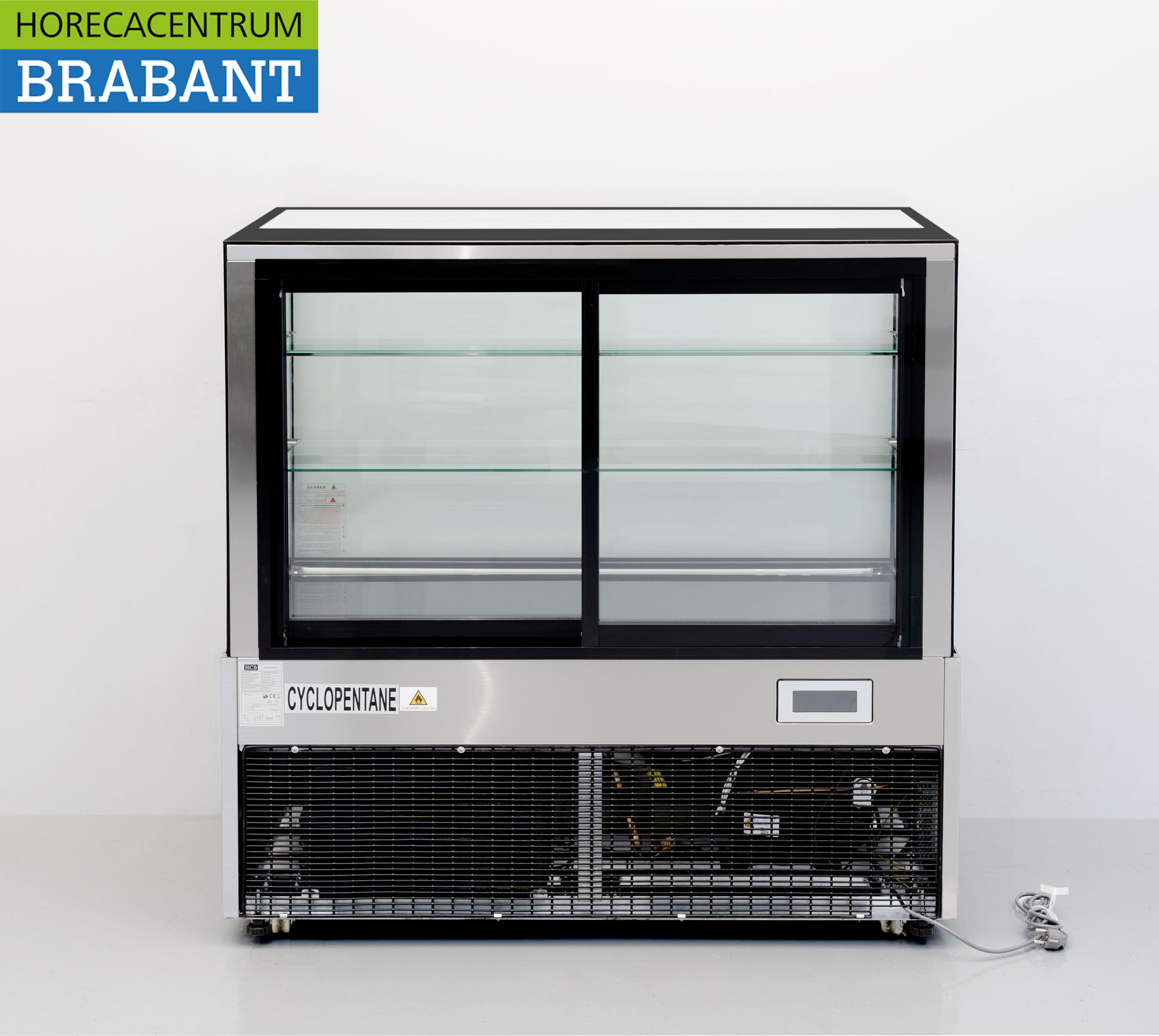 HCB Verrijdbare gebaksvitrine 406 liter 120 cm 230V Horeca - Afbeelding 4