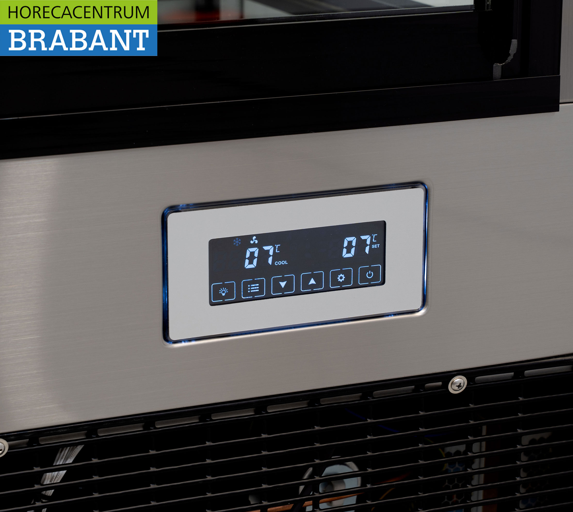 HCB Verrijdbare gebaksvitrine 406 liter 120 cm 230V Horeca - Afbeelding 9