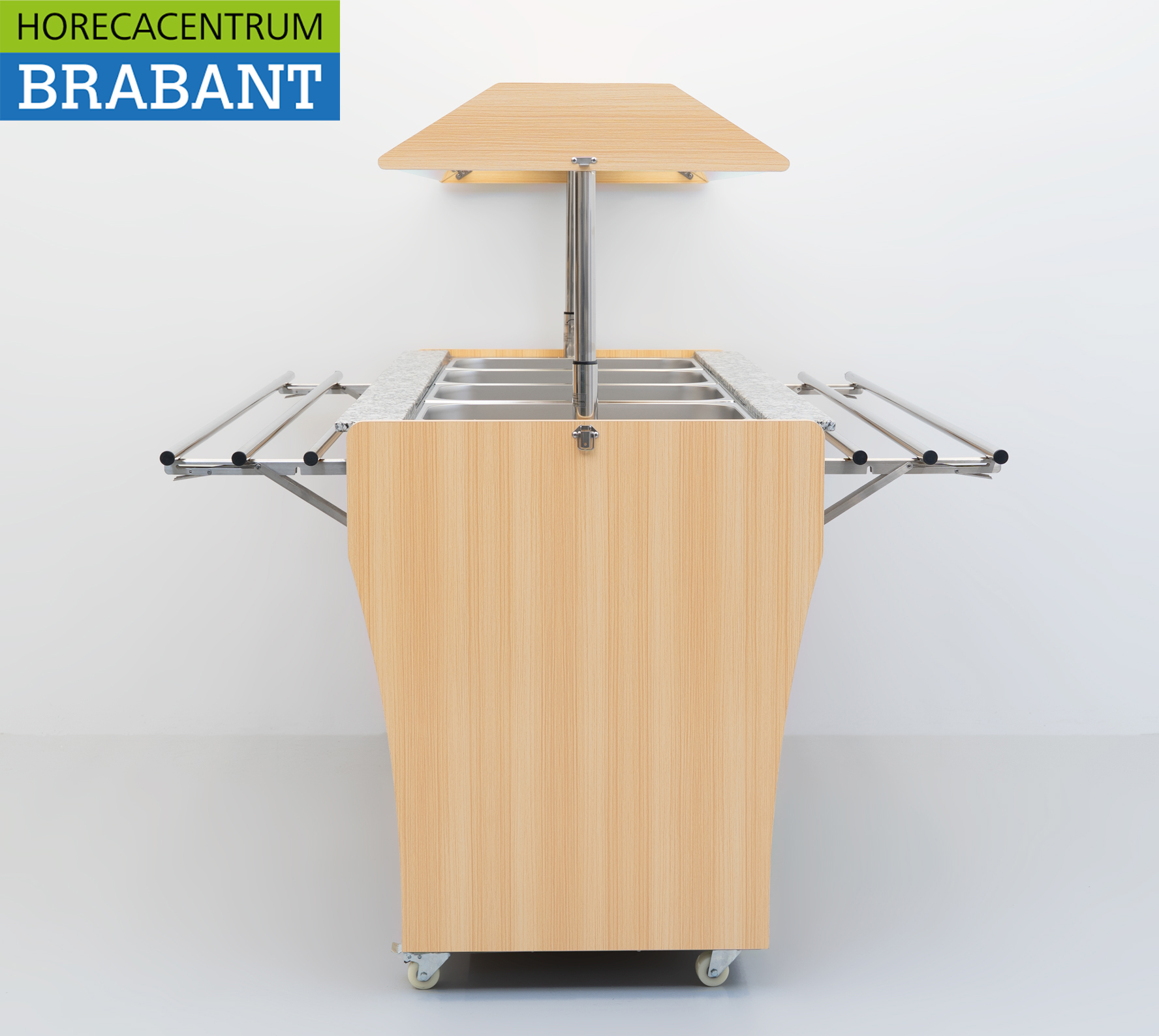 HCB Verrijdbaar koelbuffet 4 x 1/1 GN 149,2 cm 230V Horeca - Afbeelding 7